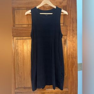 Athleta Sleeveless Women's Dress - Black, Size Medium Petite